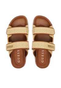 Guess Japonki 172847 Brązowy. Kolor: brązowy. Materiał: syntetyk #2