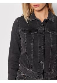 Noisy may - Noisy May Kurtka jeansowa Debra 27001866 Czarny Regular Fit. Kolor: czarny. Materiał: jeans, bawełna #5