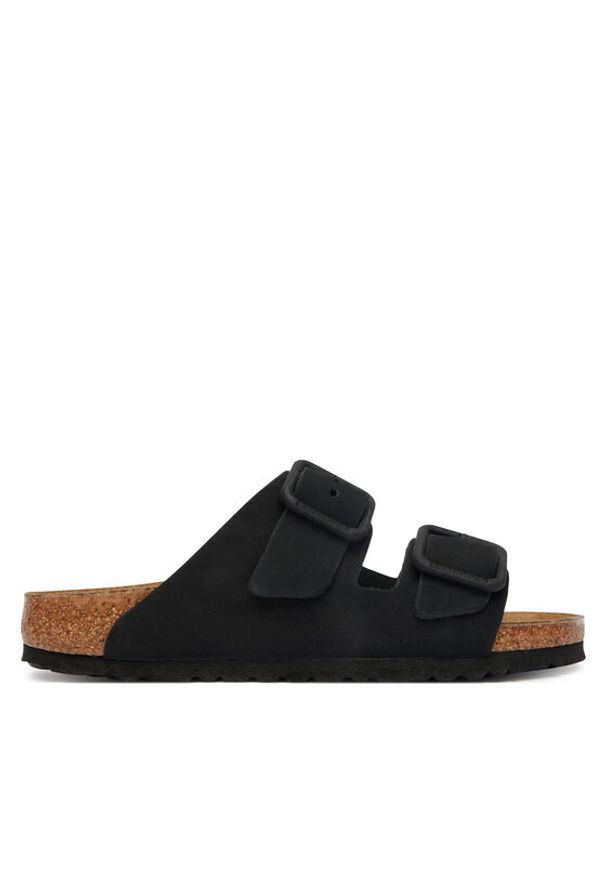 Birkenstock Klapki Arizona Wire Buckle 1031771 Czarny. Kolor: czarny. Materiał: nubuk, skóra
