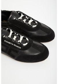 Elisabetta Franchi - Sneakersy damskie skórzane ELISABETTA FRANCHI. Materiał: skóra #4
