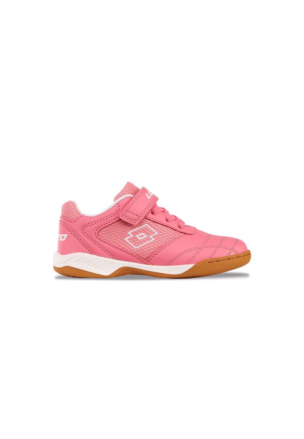 LOTTO - Buty dla dzieci Lotto Whizzer. Kolor: biały, różowy, wielokolorowy. Sport: turystyka piesza