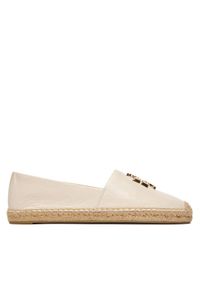 Tory Burch Espadryle Eleanor 161758 Kremowy. Kolor: kremowy. Materiał: skóra #1