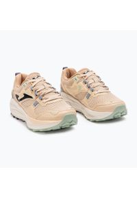 Buty do biegania damskie Joma Shock. Zapięcie: sznurówki. Kolor: beżowy. Materiał: tkanina, materiał. Szerokość cholewki: normalna