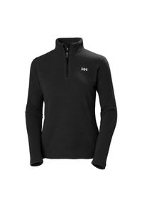 Damska kurtka polarowa 1/2 zip Helly Hansen daybreaker. Kolor: czarny. Materiał: polar. Sport: turystyka piesza