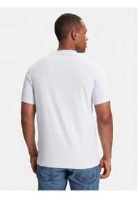 Karl Lagerfeld - KARL LAGERFELD T-Shirt 755750 553221 Biały Regular Fit. Typ kołnierza: dekolt w karo. Kolor: biały. Materiał: bawełna #7