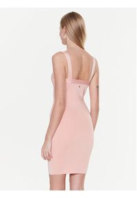 Guess Sukienka dzianinowa Mirage Anise W2YK0C Z2XY0 Różowy Slim Fit. Kolor: różowy. Materiał: wiskoza #5