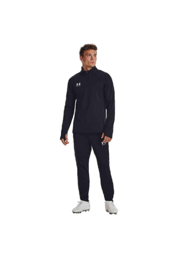 Bluza piłkarska męska Under Armour Challenger Midlayer. Kolor: czarny, niebieski, wielokolorowy. Sport: piłka nożna