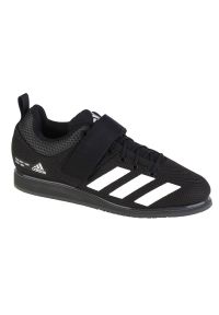 Adidas - Buty adidas Powerlift 5 Weightlifting GY8918 czarne. Kolor: czarny. Materiał: syntetyk. Sport: fitness