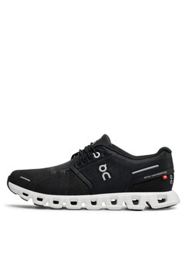 On Buty do biegania Cloud 5 5998904 Czarny. Kolor: czarny. Materiał: materiał