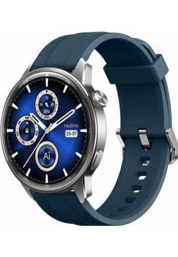 REALME - Smartwatch Realme Watch S2 Niebieski (RMW2401). Rodzaj zegarka: smartwatch. Kolor: niebieski