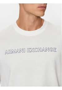 Armani Exchange T-Shirt 6DZTBD ZJ3VZ 1116 Biały Regular Fit. Kolor: biały. Materiał: bawełna #3