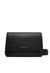 MICHAEL Michael Kors Torebka Nessa 30T5G8ZM1L Czarny. Kolor: czarny. Materiał: skórzane