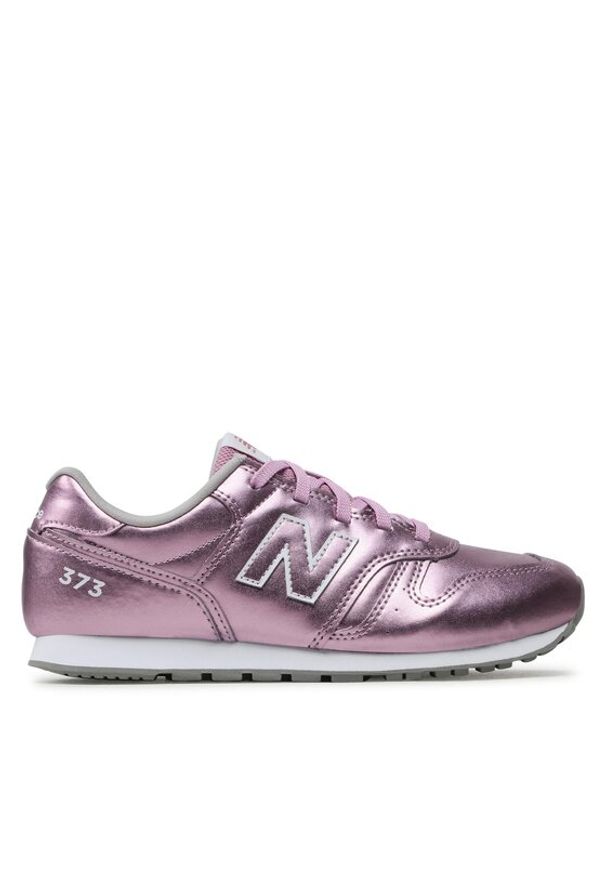 New Balance Sneakersy YC373XB2 Różowy. Kolor: różowy. Materiał: skóra. Model: New Balance 373