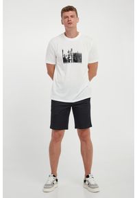 Armani Exchange - T-shirt męski z nadrukiem ARMANI EXCHANGE. Wzór: nadruk #4
