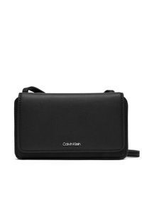 Calvin Klein Torebka Ck Must Mini Bag K60K611434 Czarny. Kolor: czarny. Materiał: skórzane