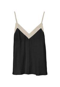 Vero Moda Top Denise 10329790 Czarny Regular Fit. Kolor: czarny. Materiał: wiskoza #3