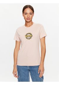 Vans T-Shirt Sanctuary Bff VN000ACY Różowy Regular Fit. Kolor: różowy. Materiał: bawełna #1