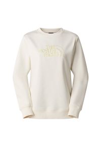 Bluza damska The North Face Drew Peak Light Crew 0A8C1EL7N1 - biała. Kolor: biały. Materiał: bawełna, poliester. Styl: klasyczny. Sport: wspinaczka #1