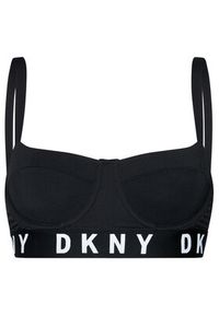 DKNY Biustonosz z fiszbiną DK4521 Czarny. Kolor: czarny. Materiał: bawełna #4