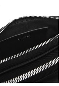 Calvin Klein Torebka Webbing Double Strap Camera Bag LV04F3165G Czarny. Kolor: czarny. Materiał: skórzane #3