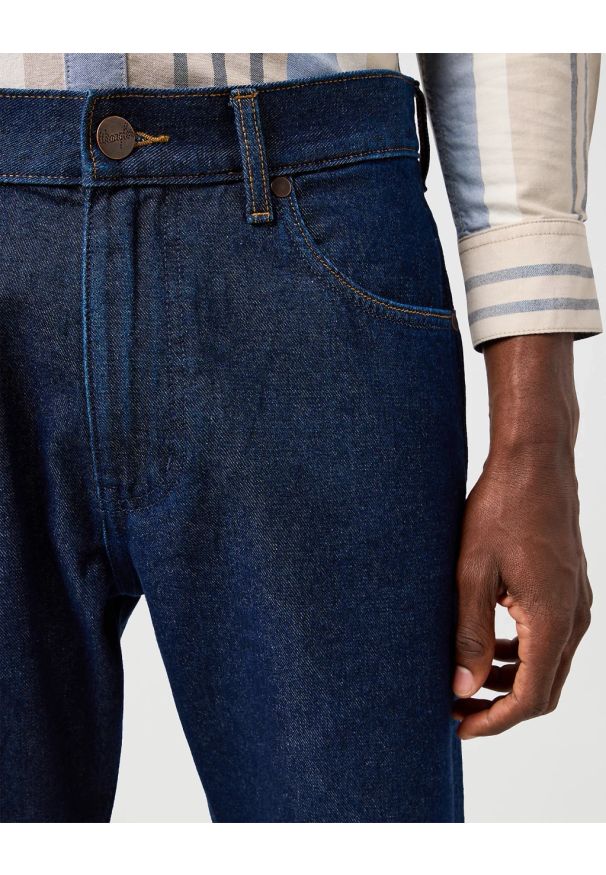 Wrangler - MESKIE SPODNIE WRANGLER FRONTIER RINSED NIGHT 112364502