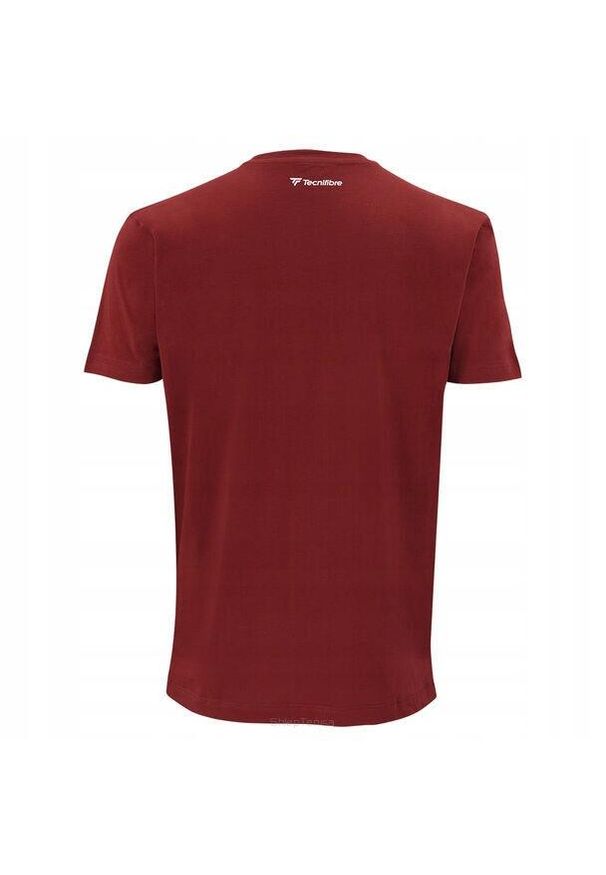 TECNIFIBRE - Koszulka tenisowa dziecięca Tecnifibre Club Tee T-shirt. Kolor: czerwony, biały, wielokolorowy. Sport: tenis