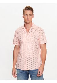 Blend Koszula 20715448 Różowy Regular Fit. Kolor: różowy. Materiał: bawełna