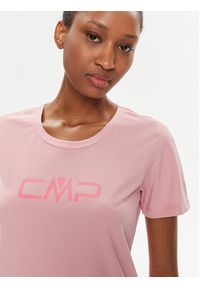 CMP Koszulka techniczna 39T5676P Różowy Regular Fit. Kolor: różowy. Materiał: syntetyk #2