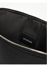 Love Moschino - LOVE MOSCHINO Etui na laptopa JC5010PP1MLN100A Czarny. Kolor: czarny. Materiał: materiał #3
