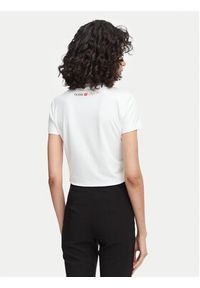 Guess Spodnie capri W6YB36 W4591 Czarny Slim Fit. Kolor: czarny. Materiał: wiskoza #5