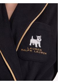 Lauren Ralph Lauren - LAUREN RALPH LAUREN Szlafrok ILN42471 Czarny. Kolor: czarny. Materiał: syntetyk