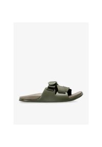 Klapki damskie Chaco Chillos Slide. Kolor: zielony
