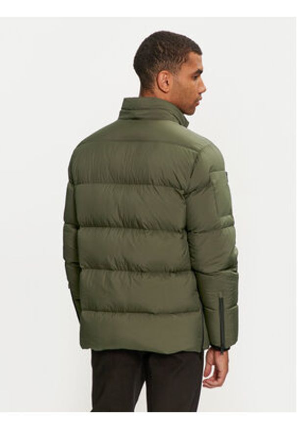 Moose Knuckles Kurtka puchowa M34MJ196 Zielony Regular Fit. Kolor: zielony. Materiał: syntetyk
