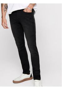 Only & Sons Jeansy Loom 22007451 Czarny Slim Fit. Kolor: czarny