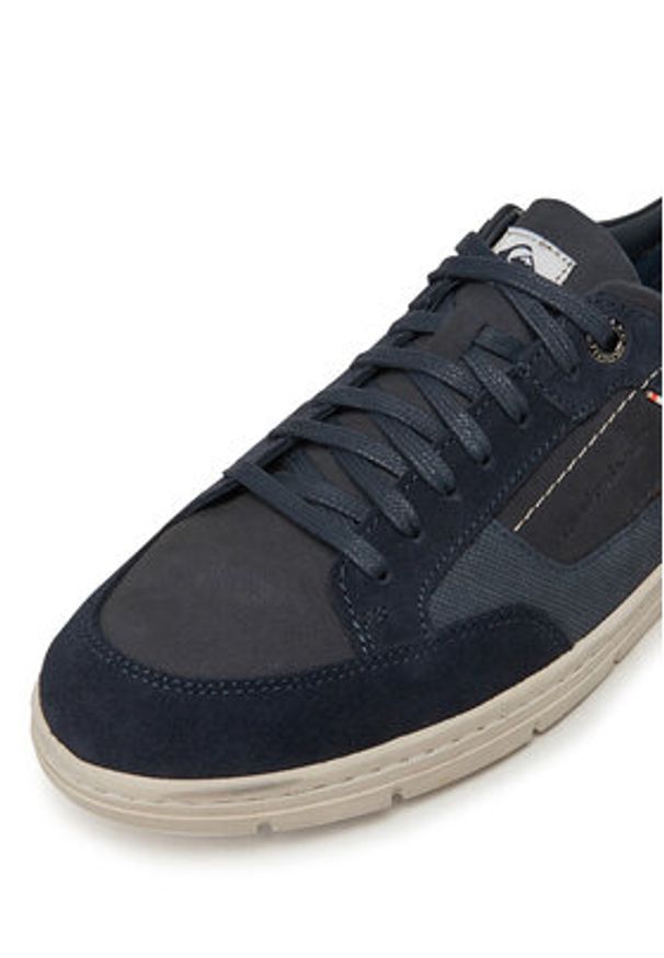 Quiksilver Sneakersy STONE2-101 MB Granatowy. Kolor: niebieski. Materiał: zamsz, skóra