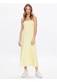 LTB Sukienka letnia Kemoro 83014 60181 Żółty Regular Fit. Kolor: żółty. Materiał: syntetyk. Sezon: lato #1