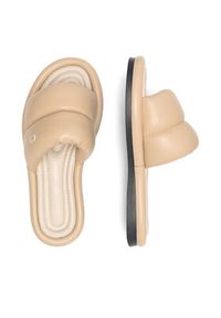 Gino Rossi Klapki ALMERIA-01 Beżowy. Kolor: beżowy. Materiał: skóra #11