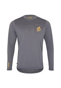 Silvini - Koszulka rowerowa (z długim rękawem) męska SILVINI Men Jersey ELLO. Kolor: szary. Materiał: jersey. Długość rękawa: długi rękaw. Długość: długie