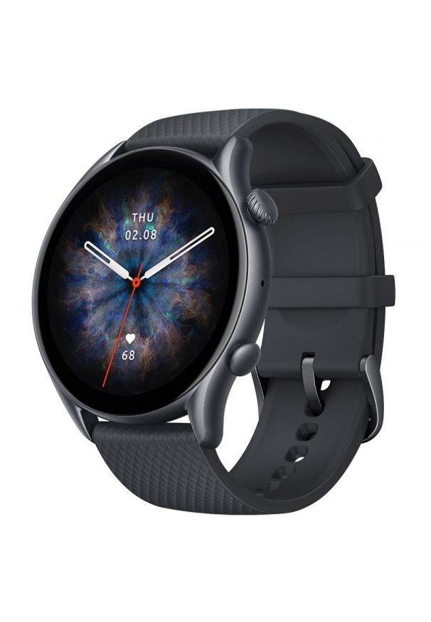 Huami - Smartwatch Amazfit GTR 3 Pro Infinite Black. Rodzaj zegarka: smartwatch. Materiał: koronka. Styl: klasyczny, elegancki, sportowy