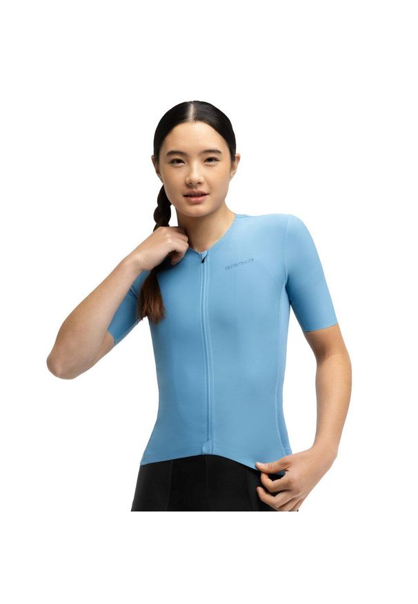 SIROKO - Damska ultralekka koszulka rowerowa Kolarstwo Siroko SRX Baldy-W. Kolor: niebieski. Materiał: jersey. Sport: kolarstwo