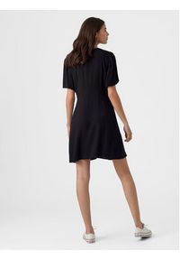 Vero Moda Sukienka letnia Alba 10292845 Czarny Regular Fit. Kolor: czarny. Materiał: wiskoza. Sezon: lato
