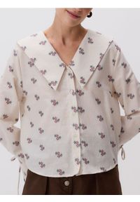 Reserved - Koszula w kwiaty - wielobarwny. Materiał: bawełna. Wzór: kwiaty #1