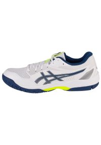 Asics - Buty do siatkówki męskie, Gel-Task 3. Kolor: biały, niebieski, wielokolorowy. Sport: siatkówka