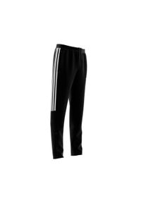 Adidas - Spodnie dresowe do gimnastyki SERENO dla dzieci. Kolor: czarny. Materiał: poliester. Sport: joga i pilates