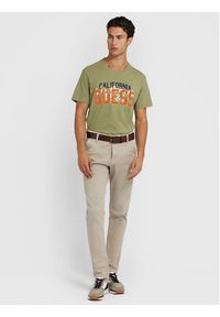 Guess T-Shirt M2BI38 K8FQ4 Zielony Regular Fit. Kolor: zielony. Materiał: bawełna #3