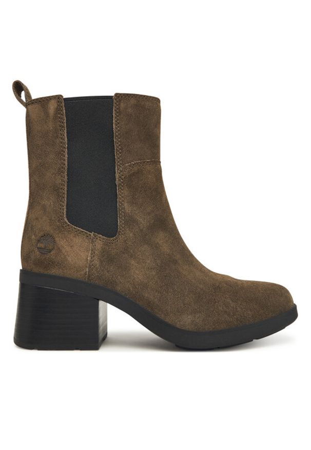 Timberland Botki Bellevaux TB0A424XA2D1 Brązowy. Kolor: brązowy. Materiał: zamsz, skóra