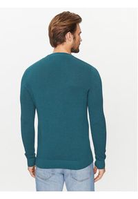 Jack & Jones - Jack&Jones Sweter 12212816 Niebieski Regular Fit. Kolor: niebieski. Materiał: bawełna #5