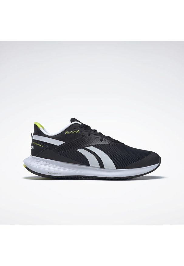 Buty do biegania męskie Reebok Energen Run 2. Zapięcie: sznurówki. Kolor: czarny, biały, wielokolorowy, żółty. Materiał: materiał. Szerokość cholewki: normalna. Sport: bieganie