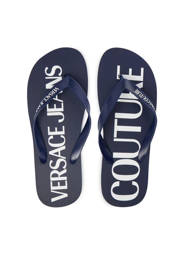 Versace Jeans Couture Japonki 80YA3SQ7 ZSS81 Granatowy. Kolor: niebieski. Materiał: syntetyk