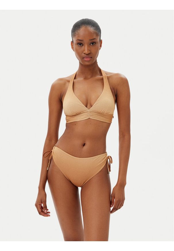 Max Mara Beachwear Bikini Betta 2516831209 Złoty. Kolor: złoty. Materiał: syntetyk